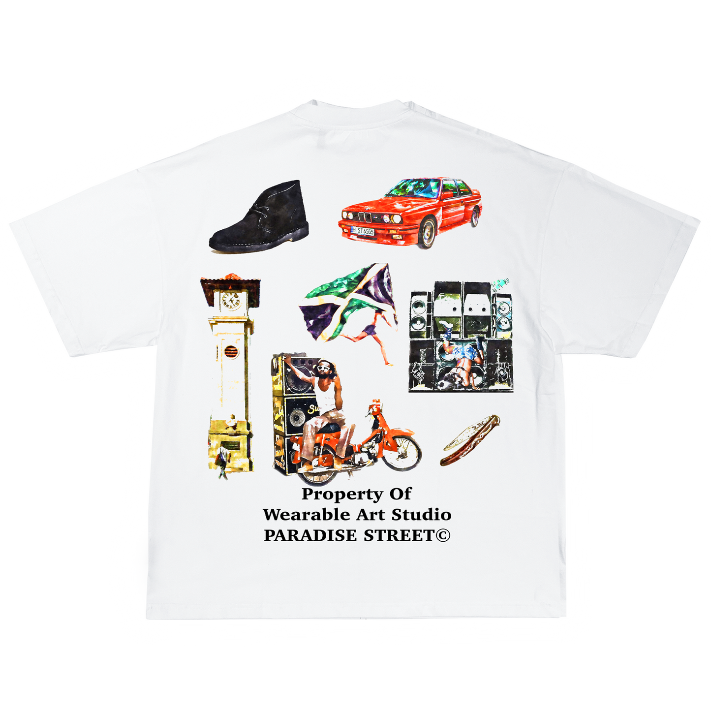 PARADISE STREET CULTURE HEAVYWEIGHT T-SHIRT