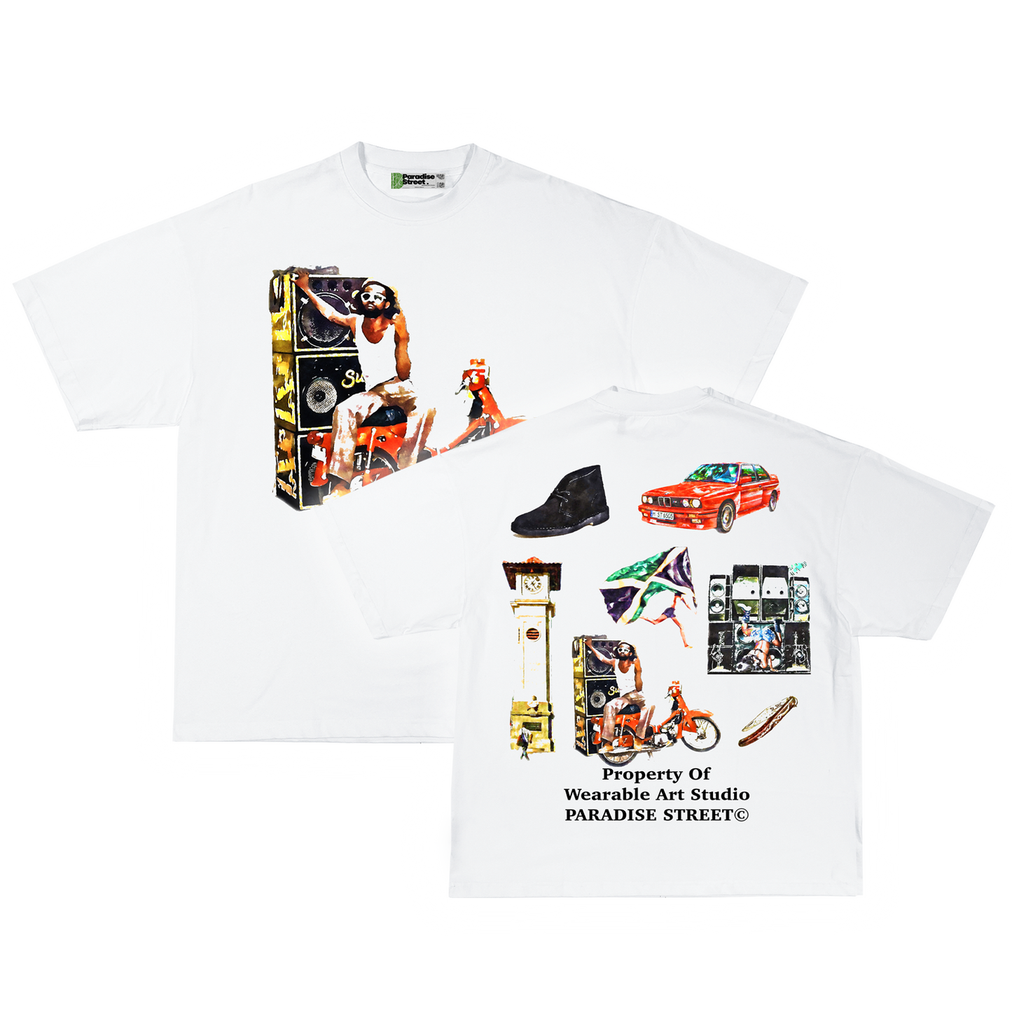 PARADISE STREET CULTURE HEAVYWEIGHT T-SHIRT